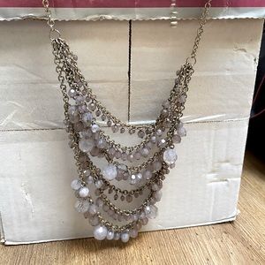tiered Crystal necklace
